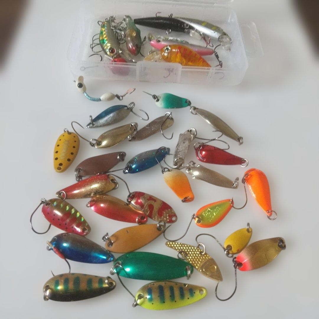 Unknown Minnow Fishing Lure Set Trout Sakura Masu Keiryuu Area Japan