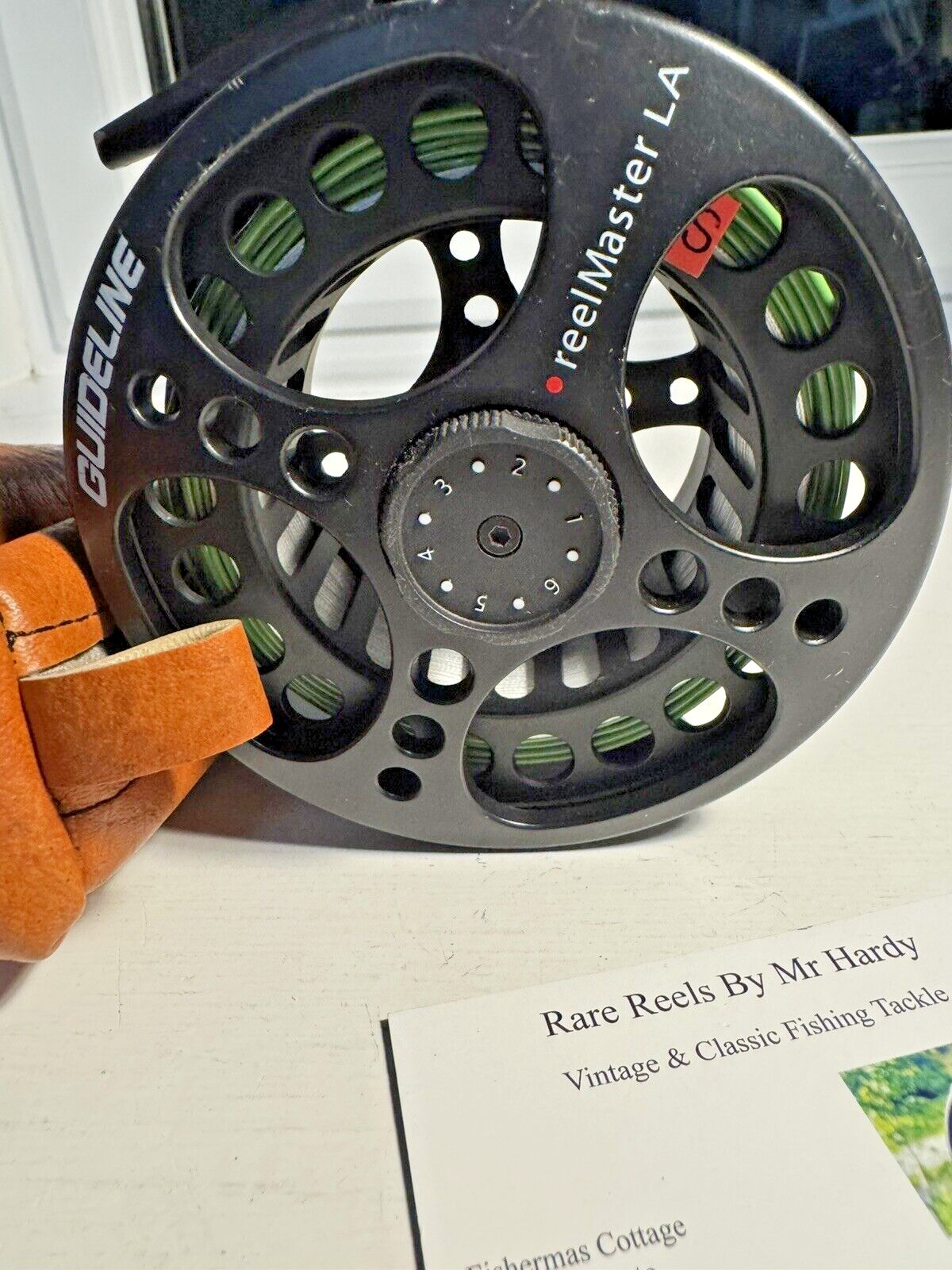 Guideline Reelmaster 911 Salmon & Saltwater Fly Reel with Case & WF11 Spey Line