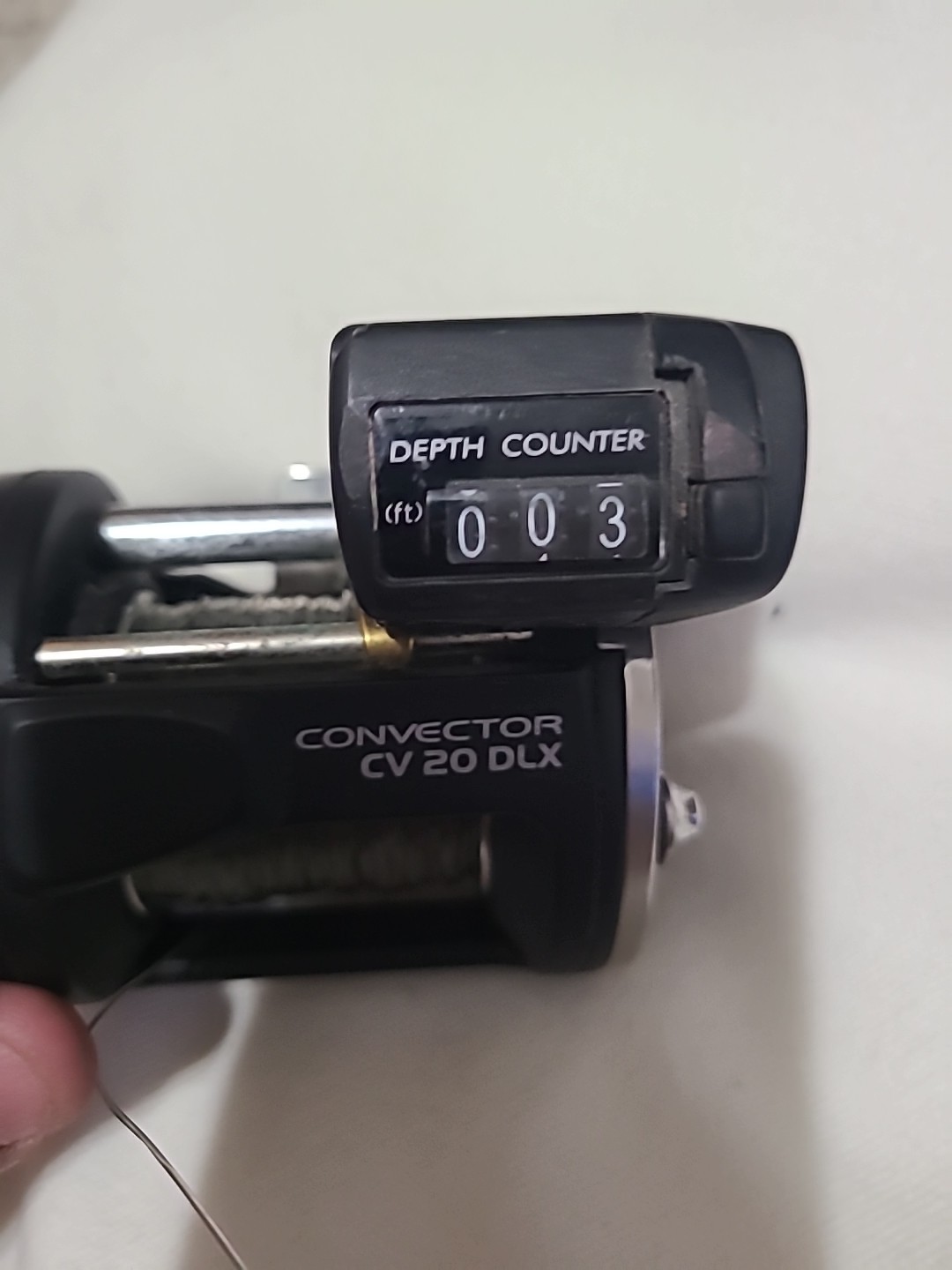 Okuma Convector CV-20 DLX with Depth Counter Used