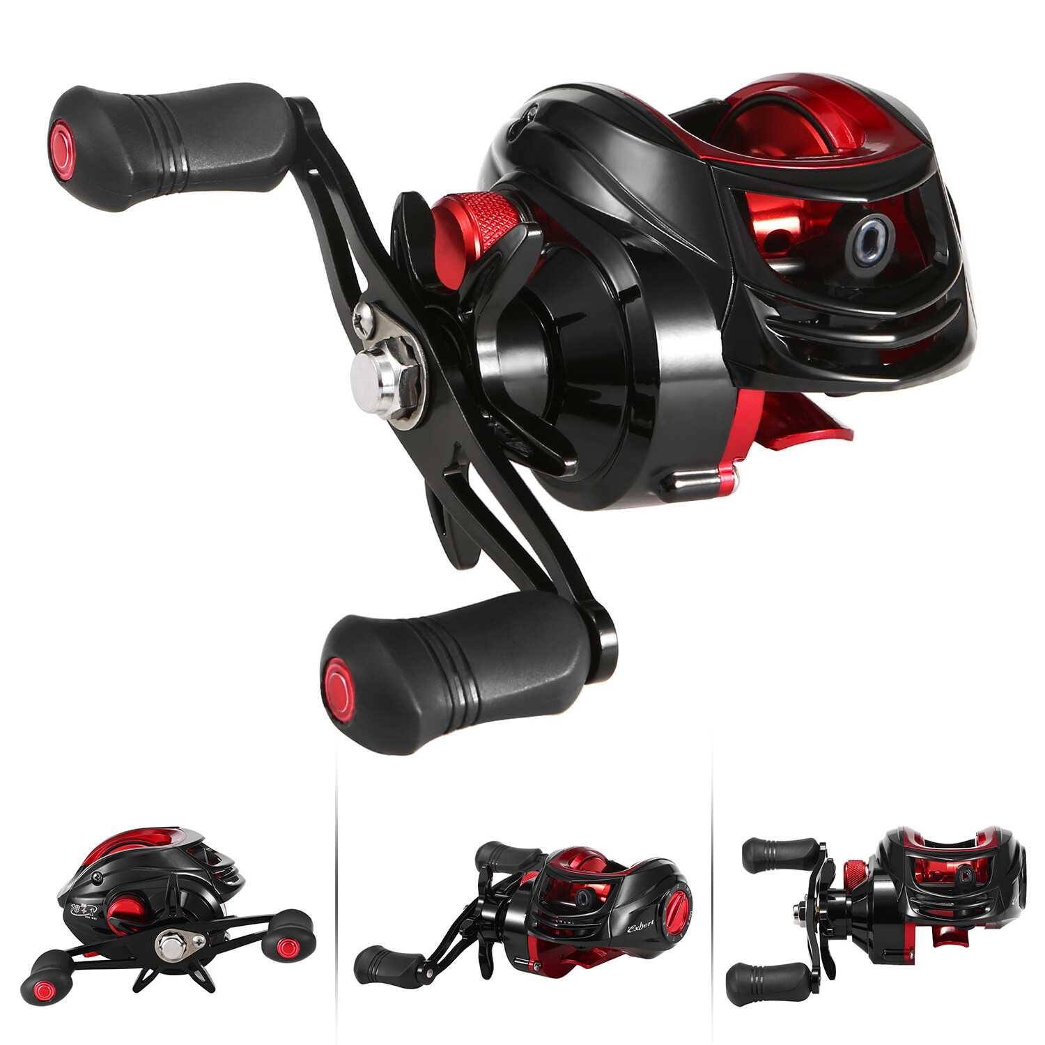 EXBERT 18+1BB Baitcasting Reel 7.2：1 Gear Ratio Baitcaster Reel Right Hand