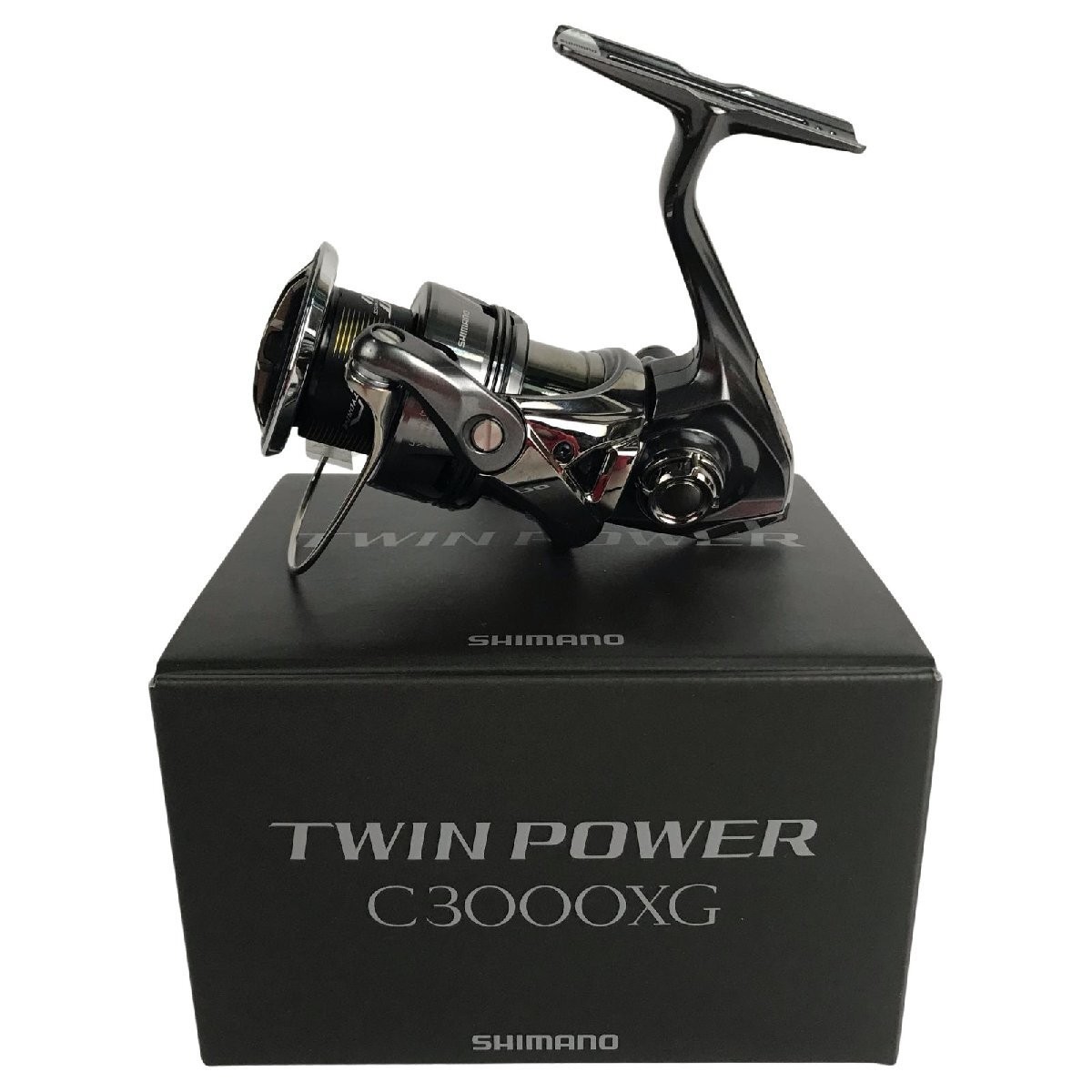 Shimano 24 Twin Power C3000Xg Spinning Reel 24Twin 046826 With Box No Noticeable
