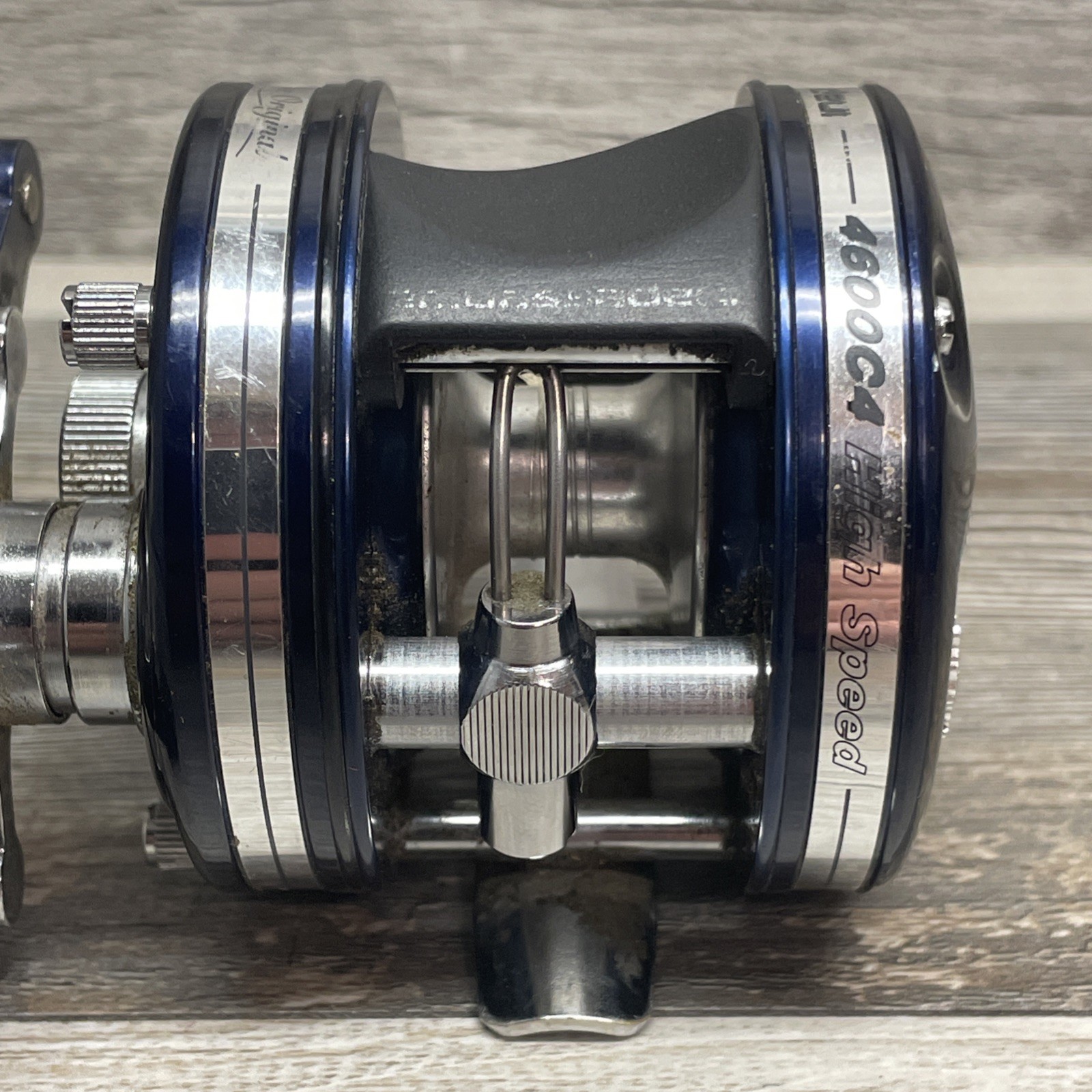 Abu Garcia Ambassadeur 4600C4 High Speed Blue Baitcast Reel – Made in Sweden