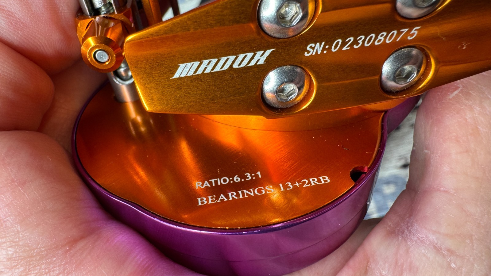 Madox + Palmarius ProPower™ KS2000-R Overhead Jigging Reel