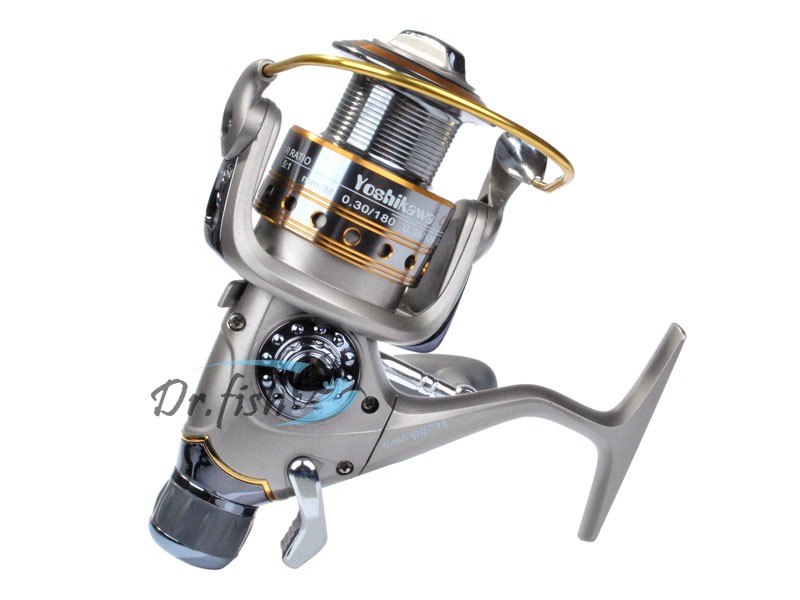 YOSHIKAWA Spinning Reel Saltwater Bait Feeder Catfish Fishing Bass Crap 5.5 11B