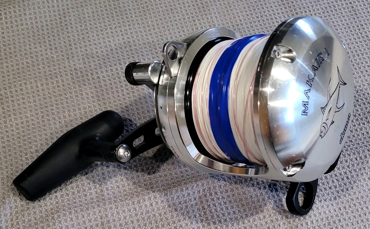 Okuma Makaira 50ll-SEa 2-Speed Reel Made In Taiwan