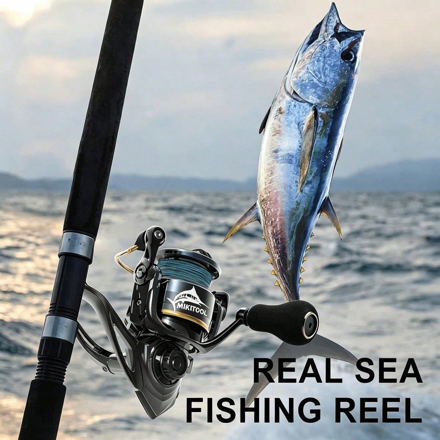 10BB Carbon Fiber Spinning Reel Smooth Ultra Light Stainless Steel Fishing Wheel