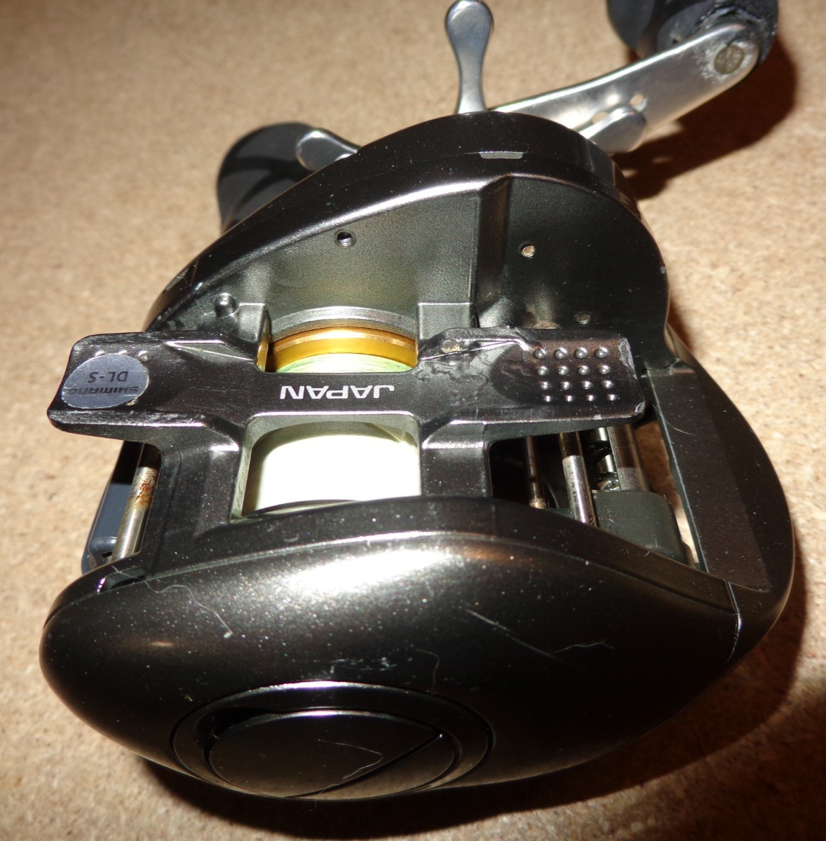 Used Shimano Curado 200DHSV Right-Handed Fishing Reel Japan Made 200 DHSV