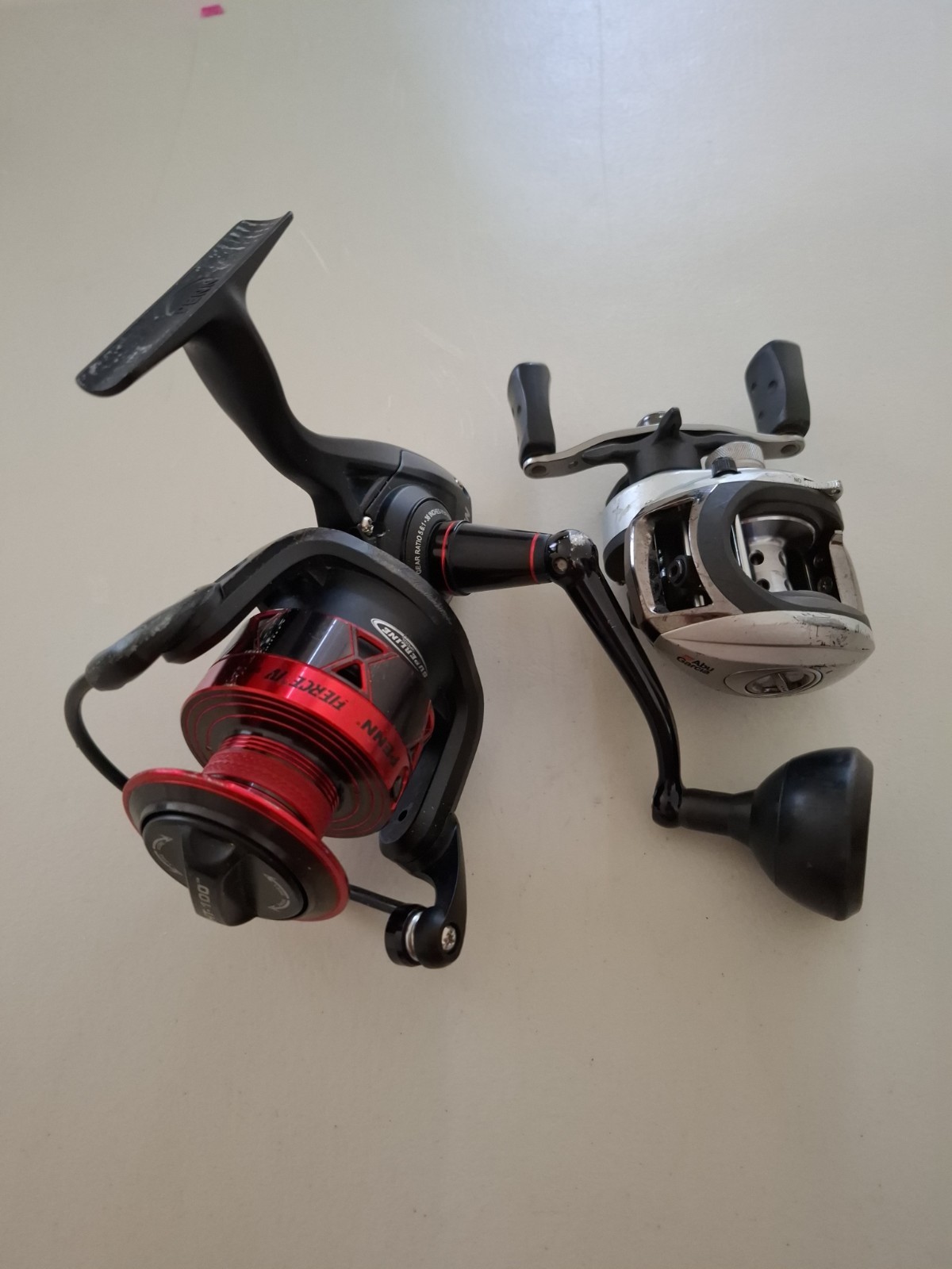Penn Fierce 5000 Spinning Reel & Abu Garcia Silver Max Baitcaster Lot