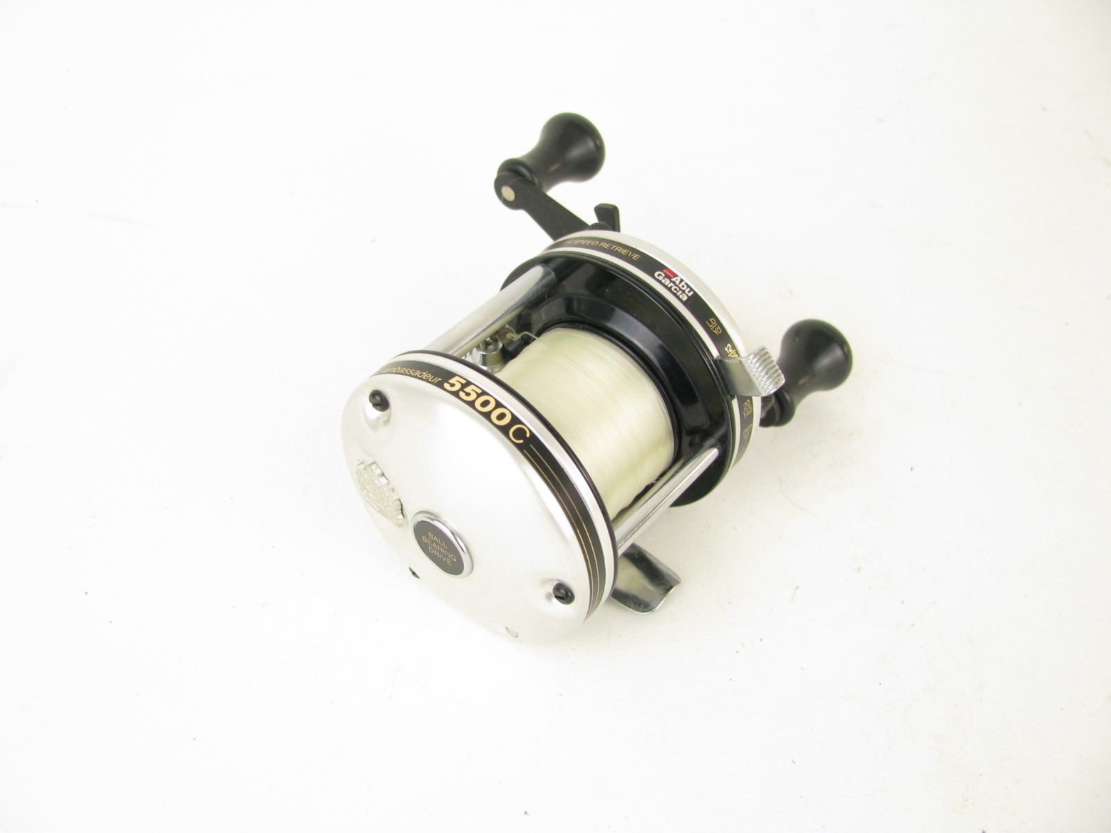 EXCELLENT Abu Garcia Ambassadeur 5500 C Bait Casting Reel SWEDEN 5500C