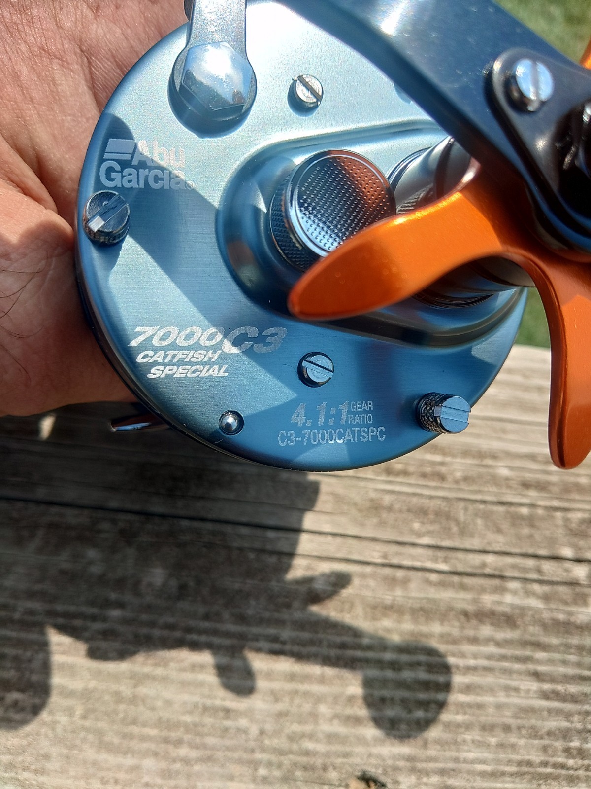 Abu Garcia C3-7000CATSPC22 Catfish Special Baitcast Reel. New In Box! C3-7000
