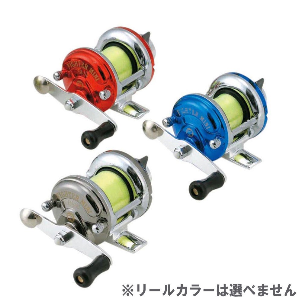 Gakuspe Wakasagi Tip Set 27cm (10.6in) with Grip & Mini Reel for Ice Fishing