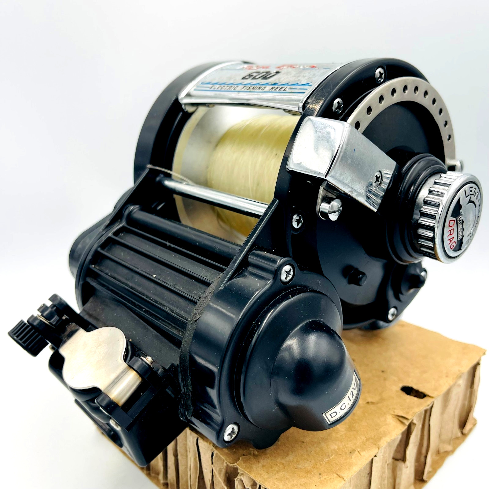 2-Units 1-Cord Miya Epoch Miyamae 600 Electric Reel „One of the item As Is“Used