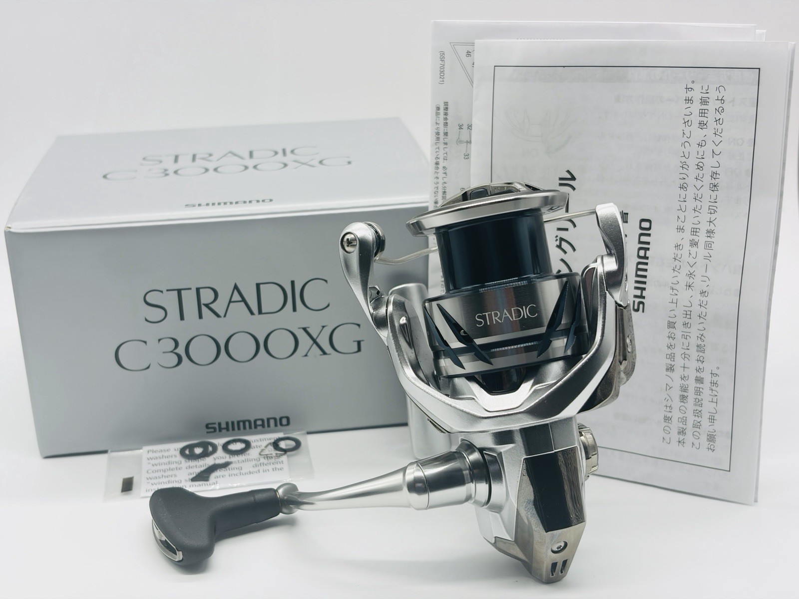 Mint Shimano 23 Stradic C3000XG 6.4:1 Versatile Spinning Reel JDM Box #546