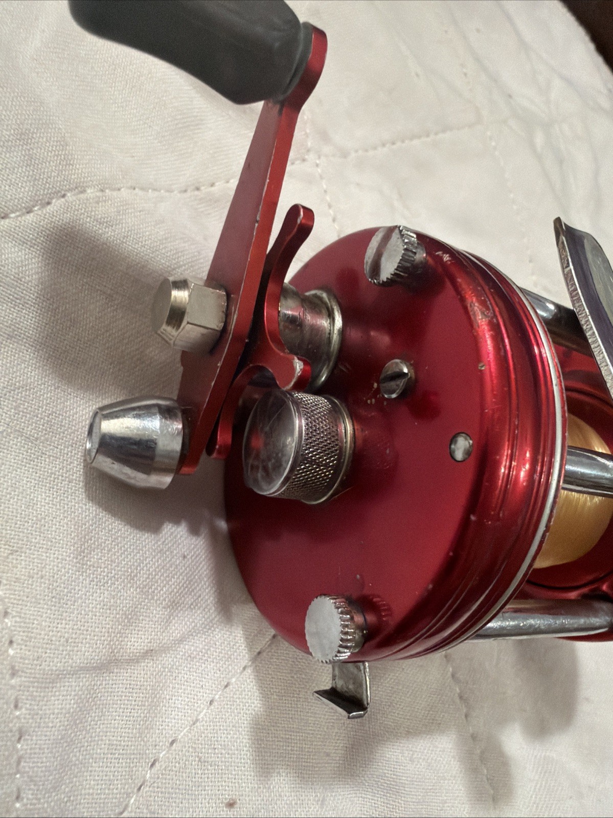 Vtg Abu Garcia Ambassadeur NO 5000 Baitcasting Fishing Reel Trolling 100802 READ