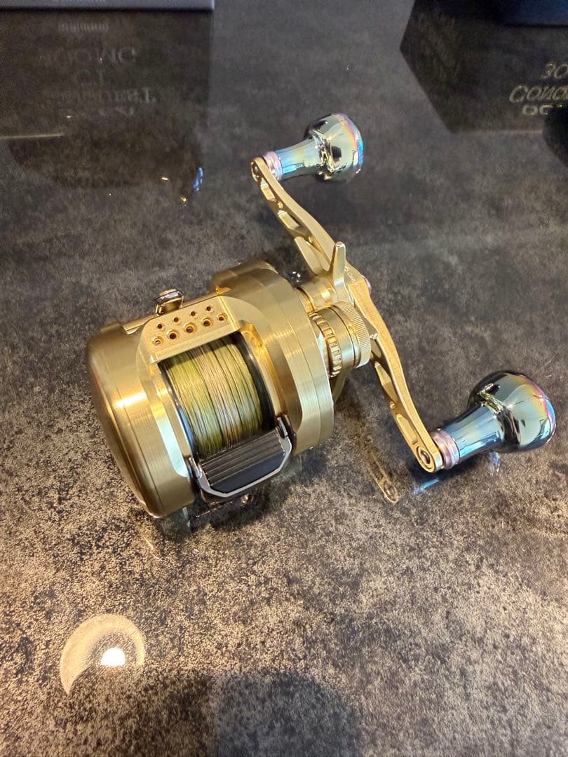 SHIMANO Ocea Conquest 300PG Right Handle Baitcasting Reel Used JDM Japan S