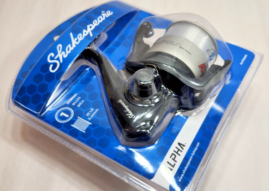SHAKESPEARE ALPHA 60 SPINNING REEL NEW IN SEALED PACKAGING #279