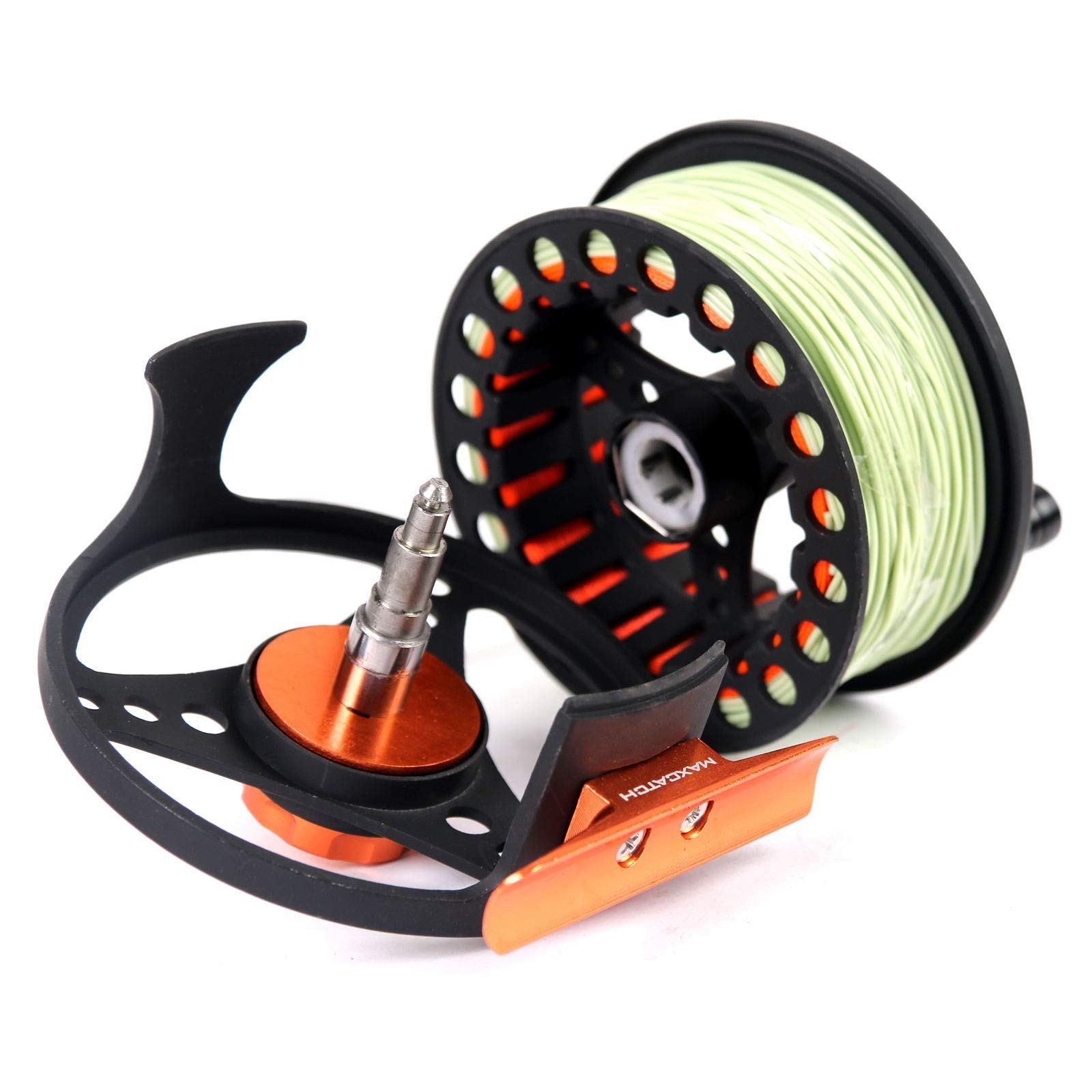 Large Arbor Fly Fishing Reel Combo – Pre-Loaded Line for 3/4wt 5/6wt 7/8wt