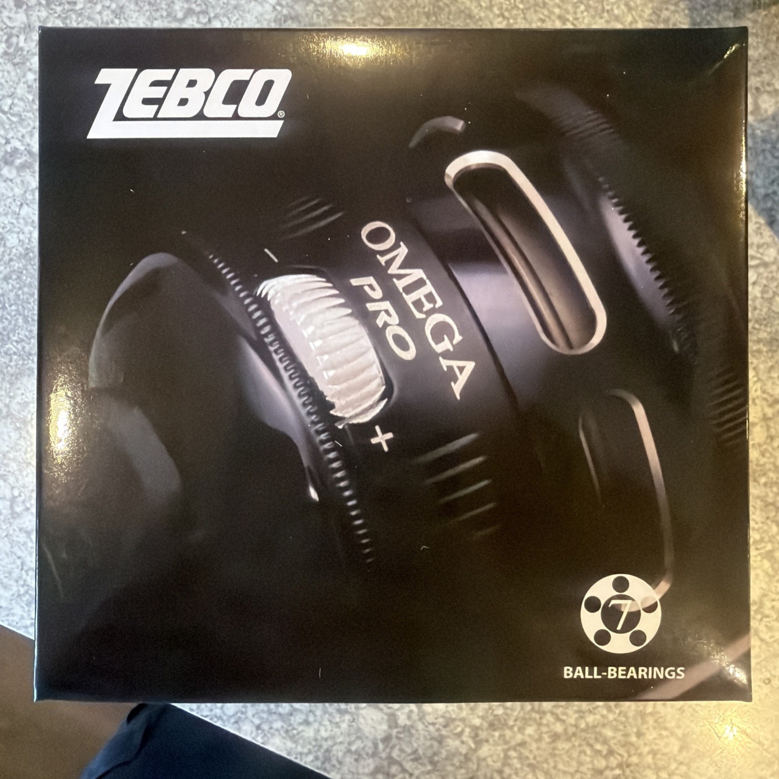 ZEBCO OMEGA PRO 3 Z03PRO 3.4:1 Preloaded With 10LB LINE 7 BEARING SPINCAST REEL
