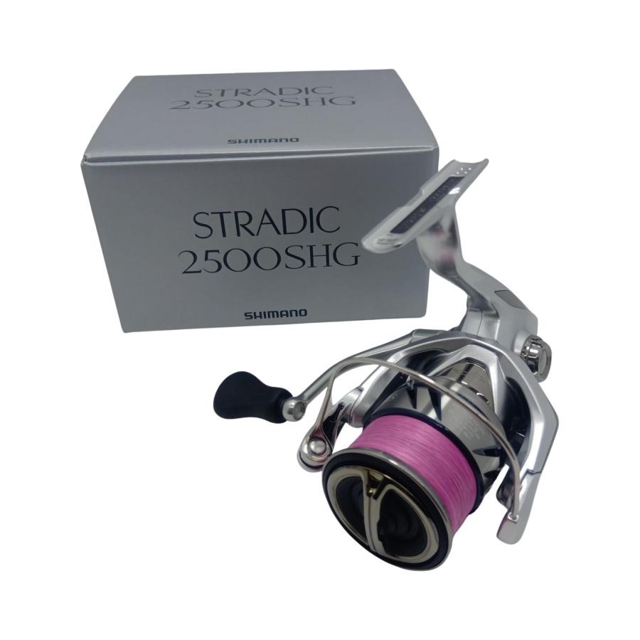 Used SHIMANO Spinning reel 23 Stradic 2500SHG 045836 Some scratches and dirt