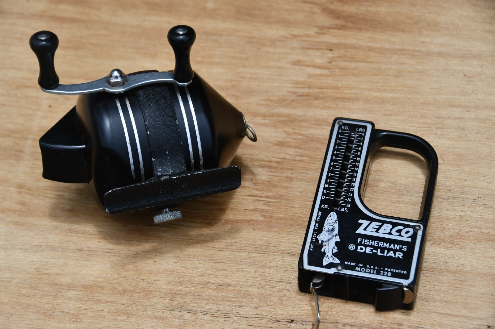 Zebco 606 Reel And Zebco De-Liar