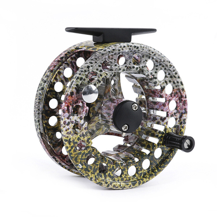 Fly Fishing Reel 3/4 5/6 7/8 Metal Aluminium Alloy Lightweight Ice Fishing Reel