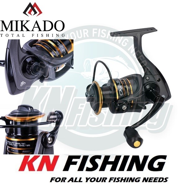 MIKADO CARUS Fishing Spinning Reel Saltwater Freshwater 4006 FD