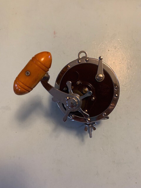 VINTAGE PENN MASTER MARINER NO. 349H TROLLING FISHING REEL EGGCELLENT