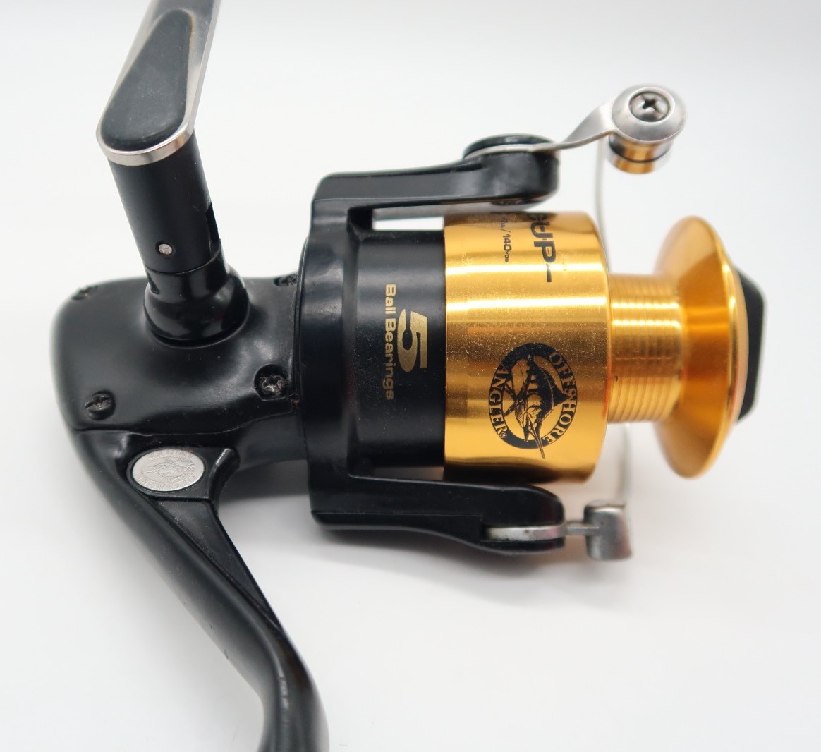 Offshore Angler Gold Cup GC40B Spinning Reel W/ Extra Spool Floor Model No Box