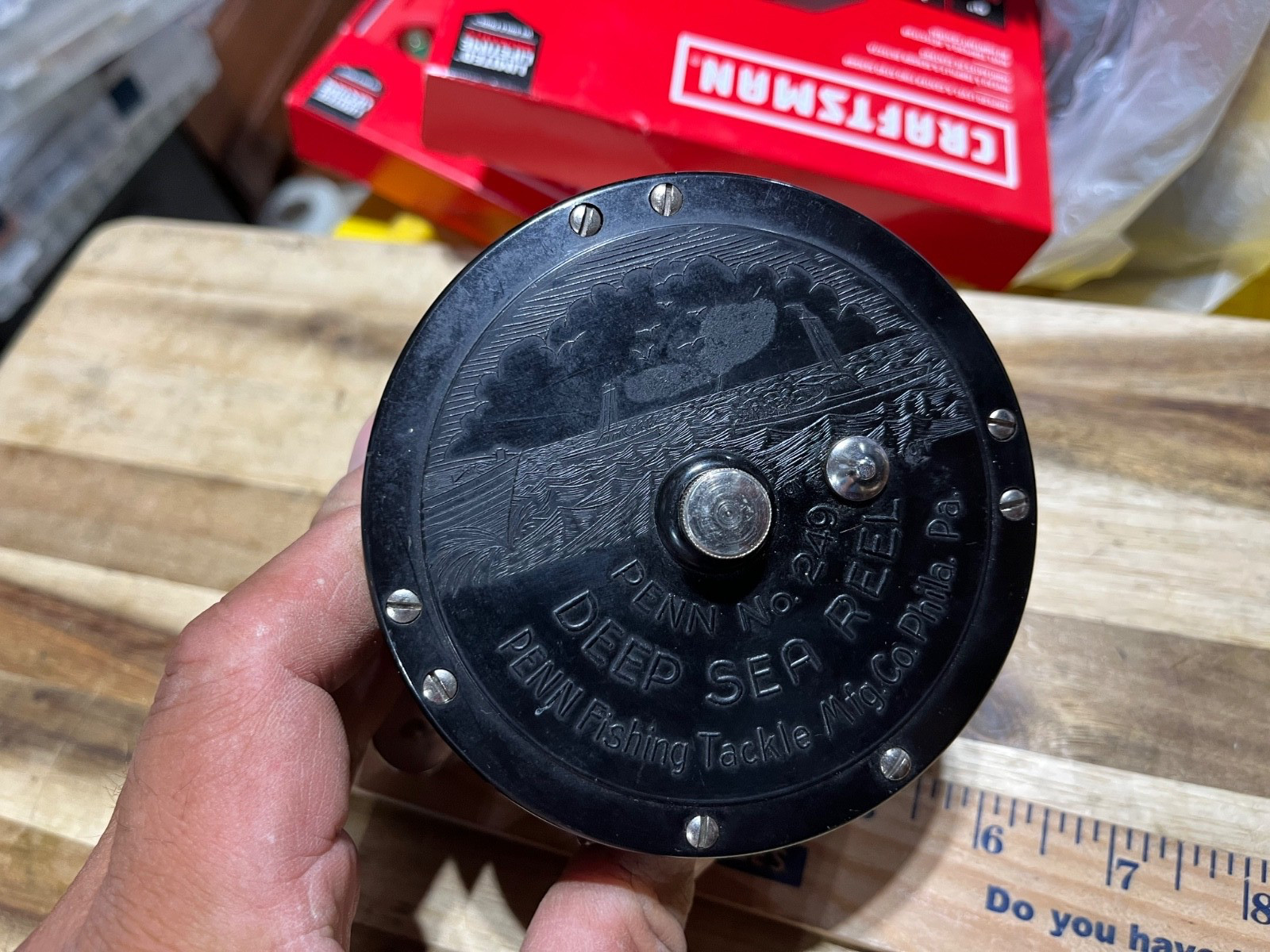 Penn 249 fishing reel made in USA (28429)