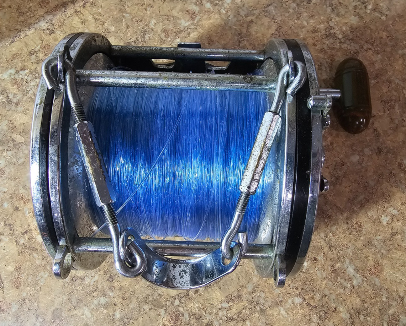 Penn Senator 12/0 Conventional Fishing Reel Made in USA Pre-owned Free Shipping