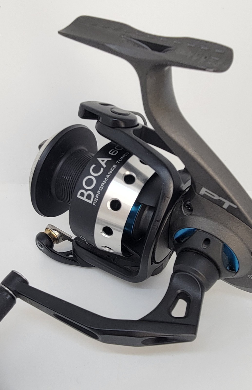 Quantum Boca 60 BSP60PTSE 7 Bearings 🔥AMBIDEXTROUS🔥 Spinning Reel Pre-owned🔥
