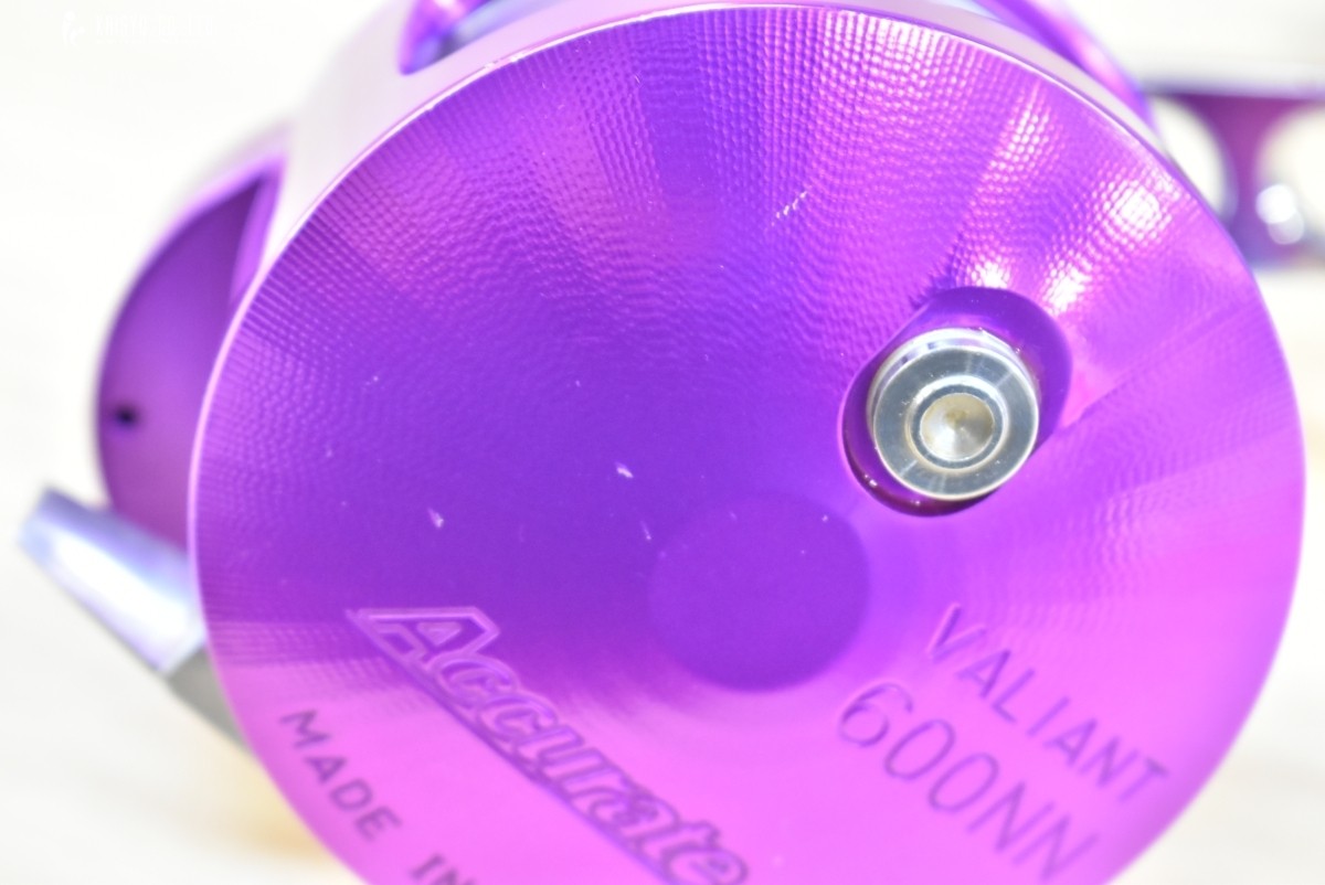 Accurate Valiant BV2-600HNN Purple, Shimada Kobo 130mm handle