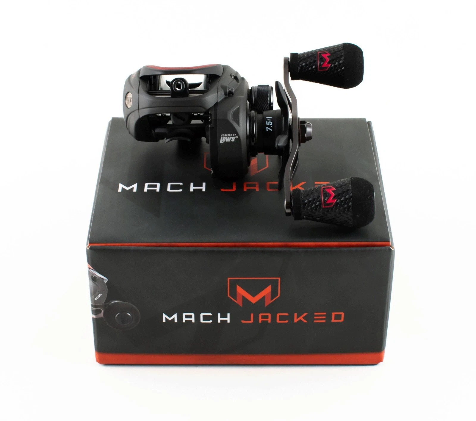 LEW’S MACH JACKED MJ1SHL_V1 7.5:1 GEAR RATIO LEFT HAND BAITCAST REEL NEW
