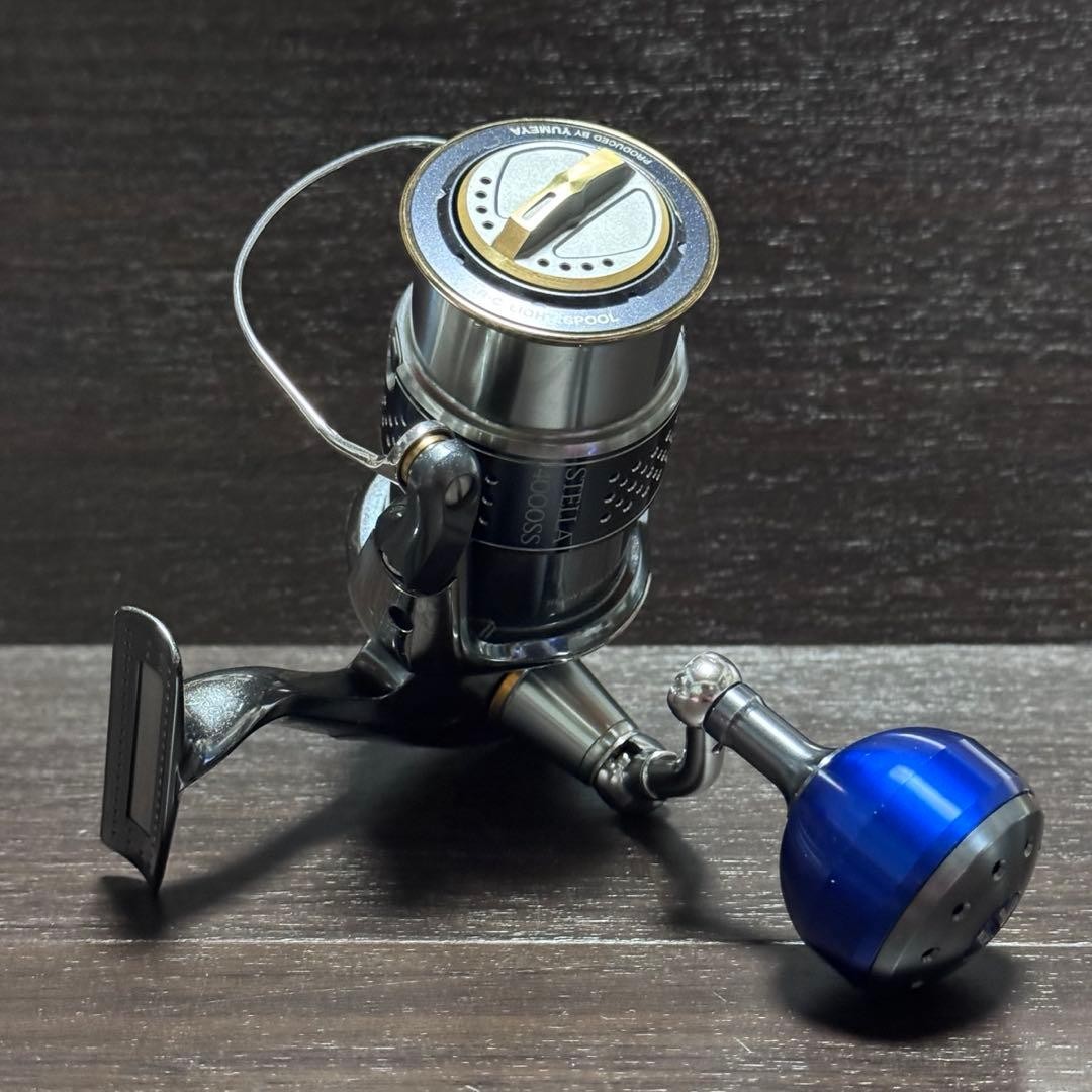 [EXC] Shimano 07 Stella 3000HG Custom Yumeya 4000SS Spool Power Knob From JAPAN