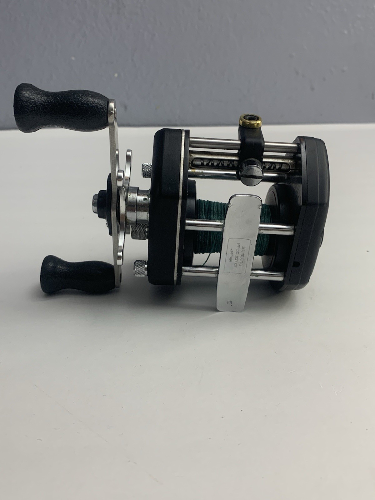Vtg Shimano Magnum Baitcasting Fishing Reel Bantam 50 BM-50 with Box & Manuals