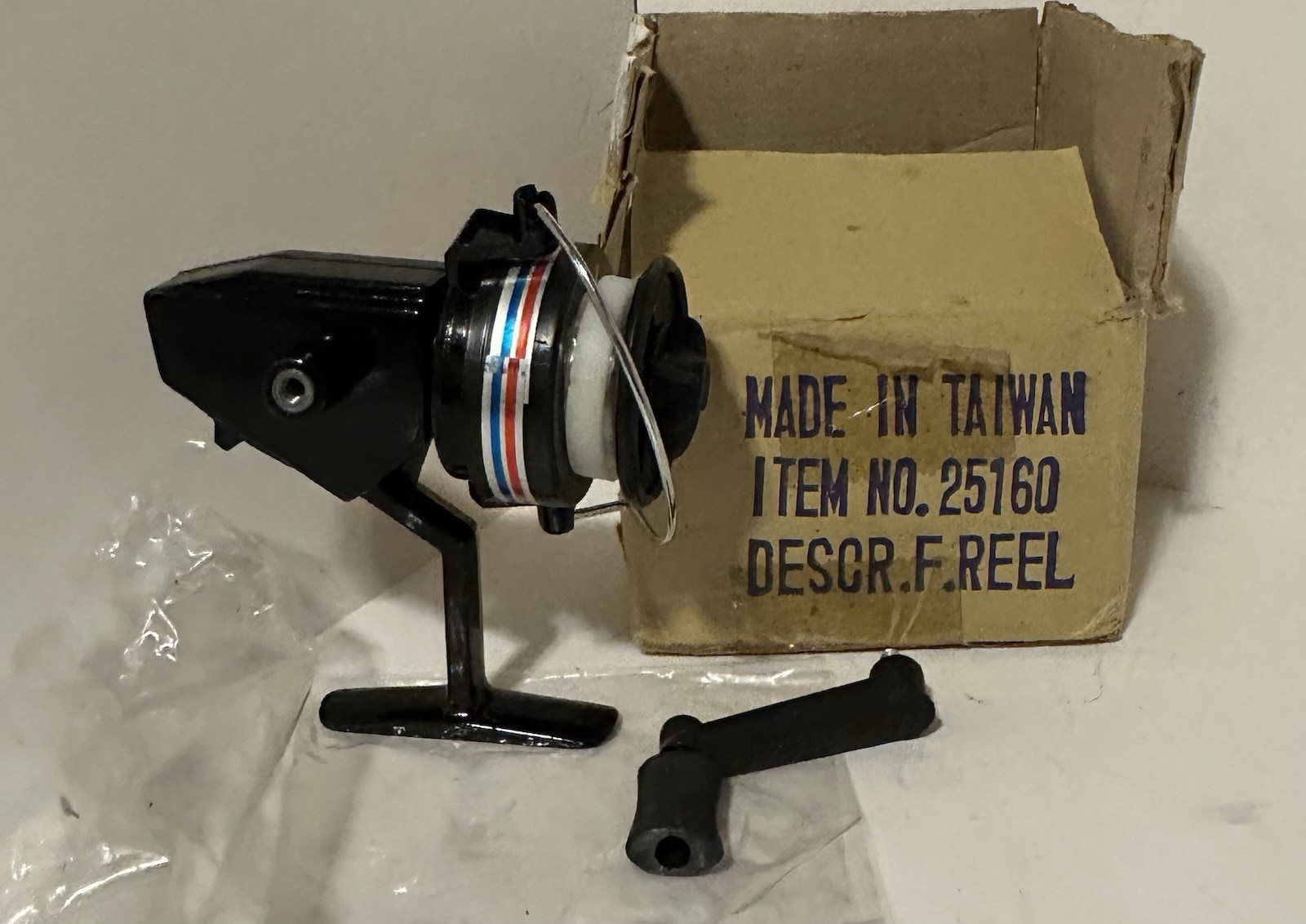 Swift 660/F Spinning Reel Monofilament Line Taiwan Original Bx And Instructions