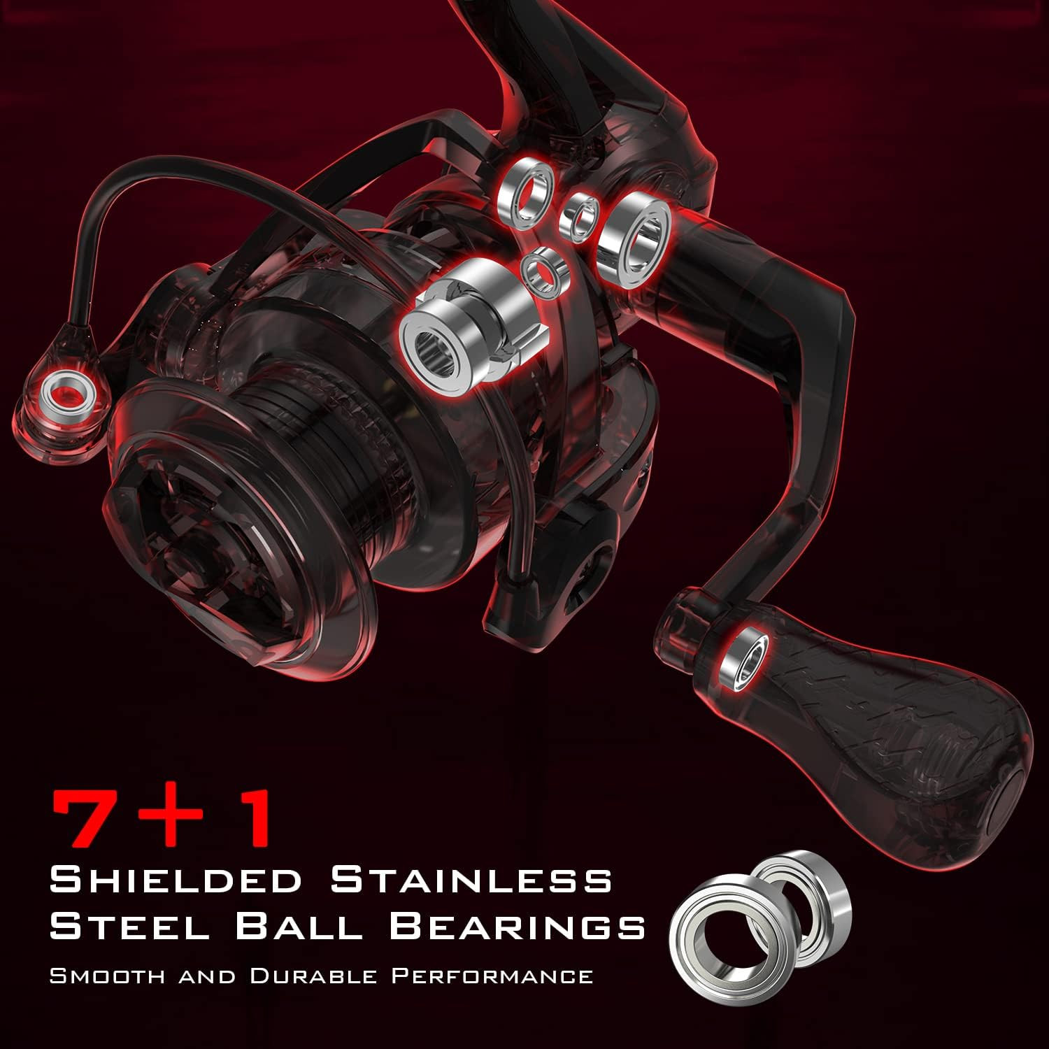 Royale Legend Spinning Reel – 5.2:1 Gear Ratio, 22 Lbs Drag