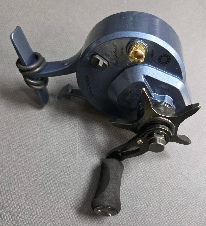 Pflueger President Inline Ice Fishing Reel FREE SHIPPING