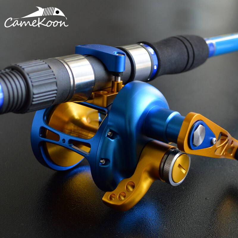CAMEKOON All Metal Deep Sea Trolling Reel Saltwater Lever Drag Off-shore Fishing
