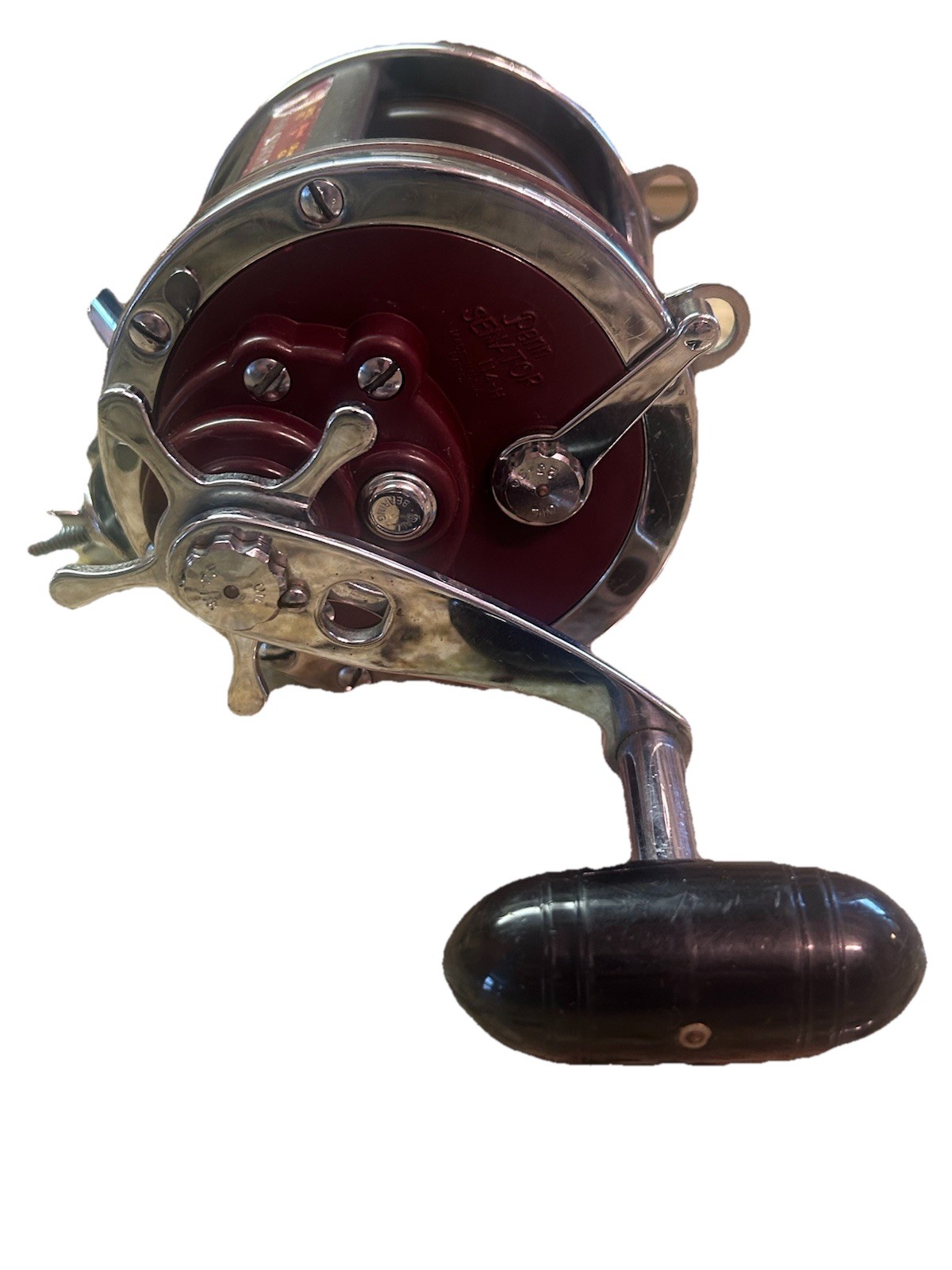 Penn Senator 114 HL High Speed Light Big Game Reel W/ Rod Clamp-Excellent