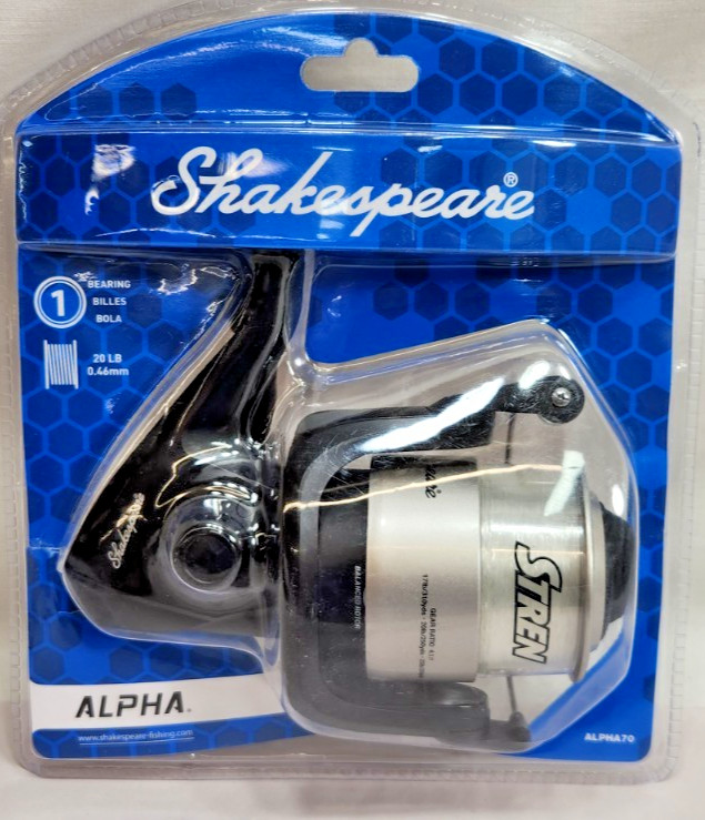 SHAKESPEARE ALPHA 70 FISHING REEL NEW ORIGINAL PACKAGING #283