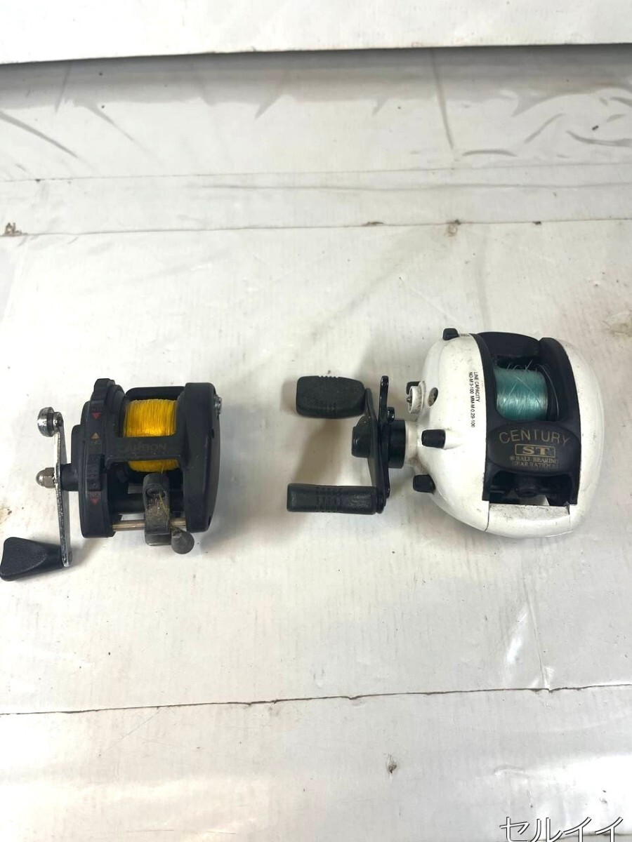 Olympic Century ST Daiwa Carbon Baitcasting Reel 2-piece Set, Fishing Reel,