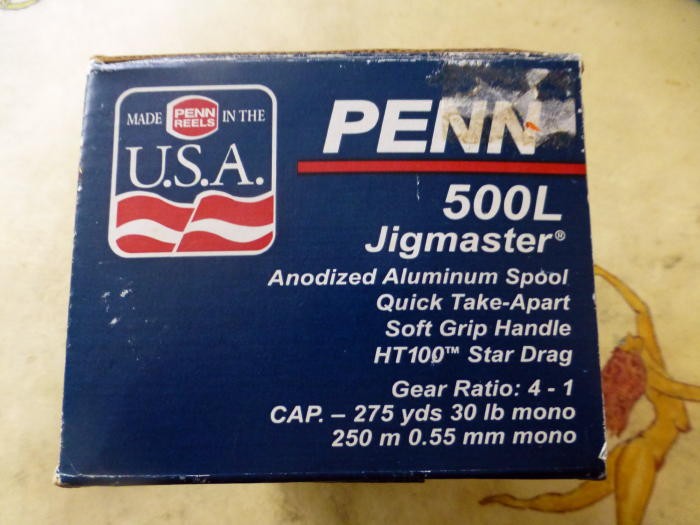 Penn Jigmaster 500 L