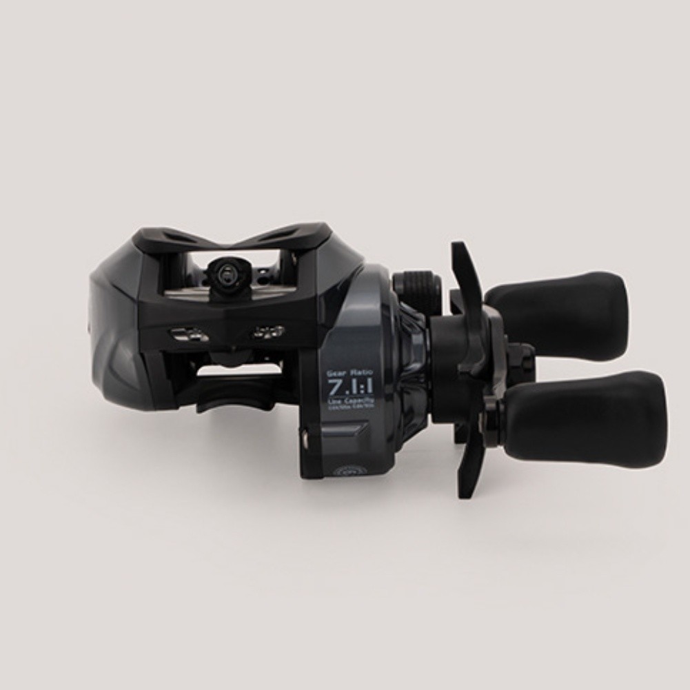 168g Baitcasting Reel DC Brake 7.1:1 Gear 6kg Drag 6+1BB Smooth Retrieve