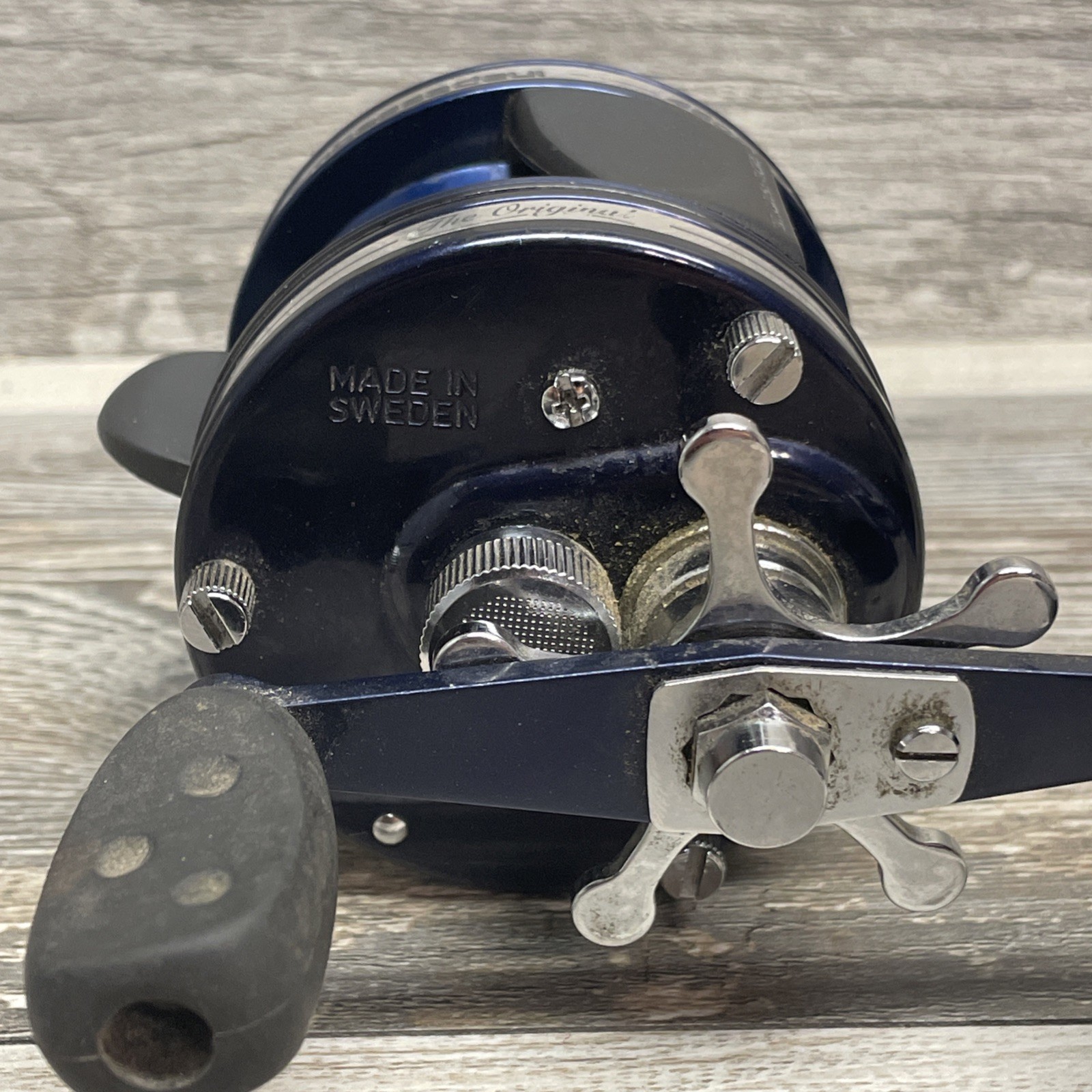 Abu Garcia Ambassadeur 4600C4 High Speed Blue Baitcast Reel – Made in Sweden