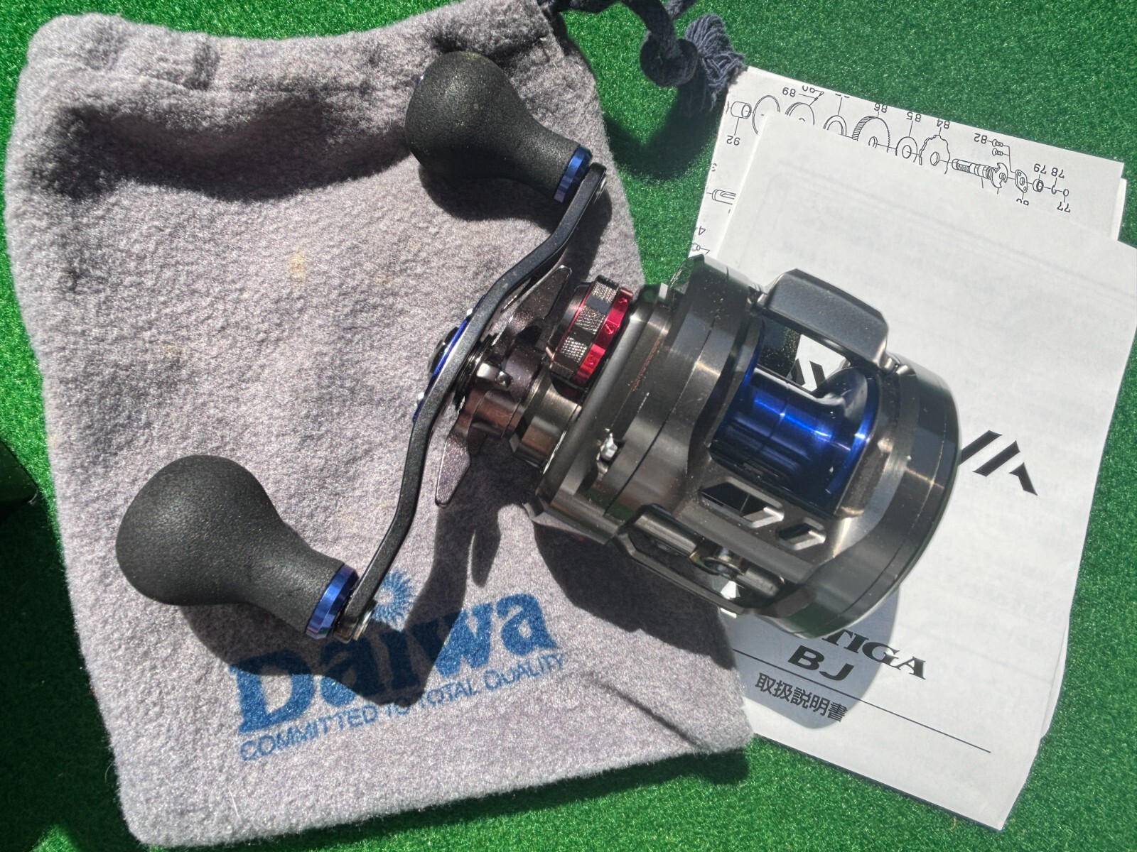DAIWA 17 SALTIGA BJ 100SH Bay Jigging Baitcast Reel From Japan in BOX