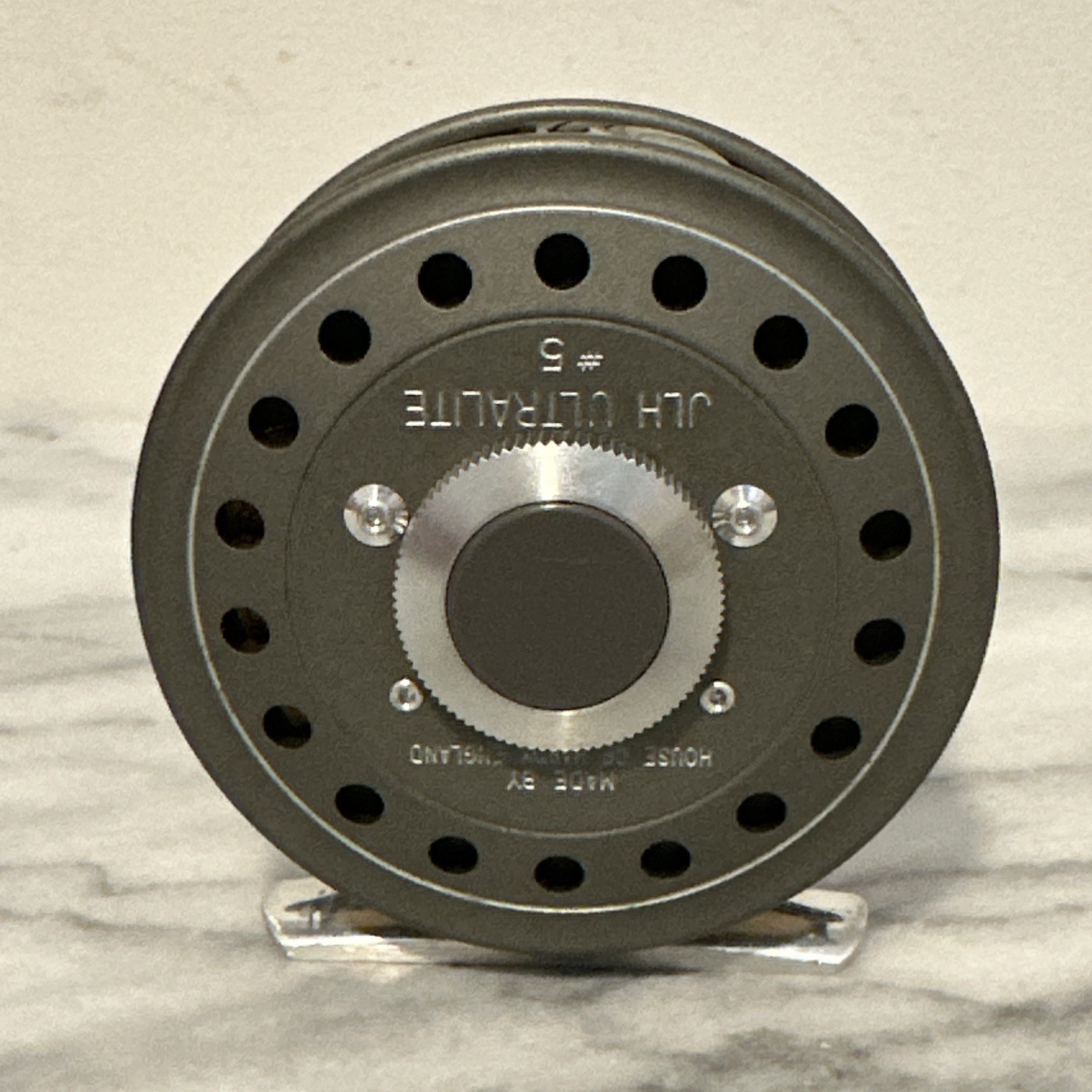 Hardy Ultralite Disc #5 Fly Fishing Reel. Made in England Pre Owned Excellent