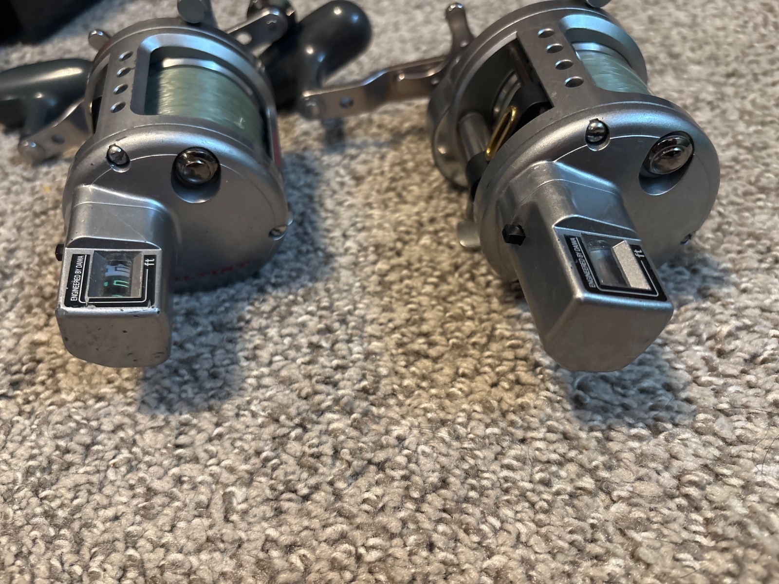 2 saltist reel 20 levelwind line counter