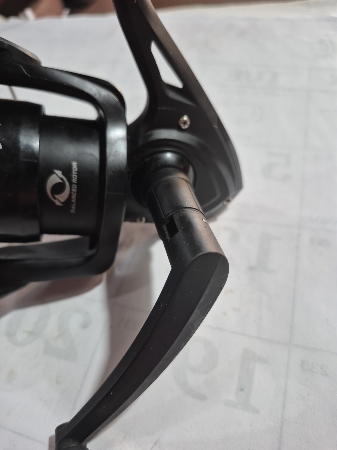 Shakespeare Tiger TGRB50 spinning FISHING reel BLACK