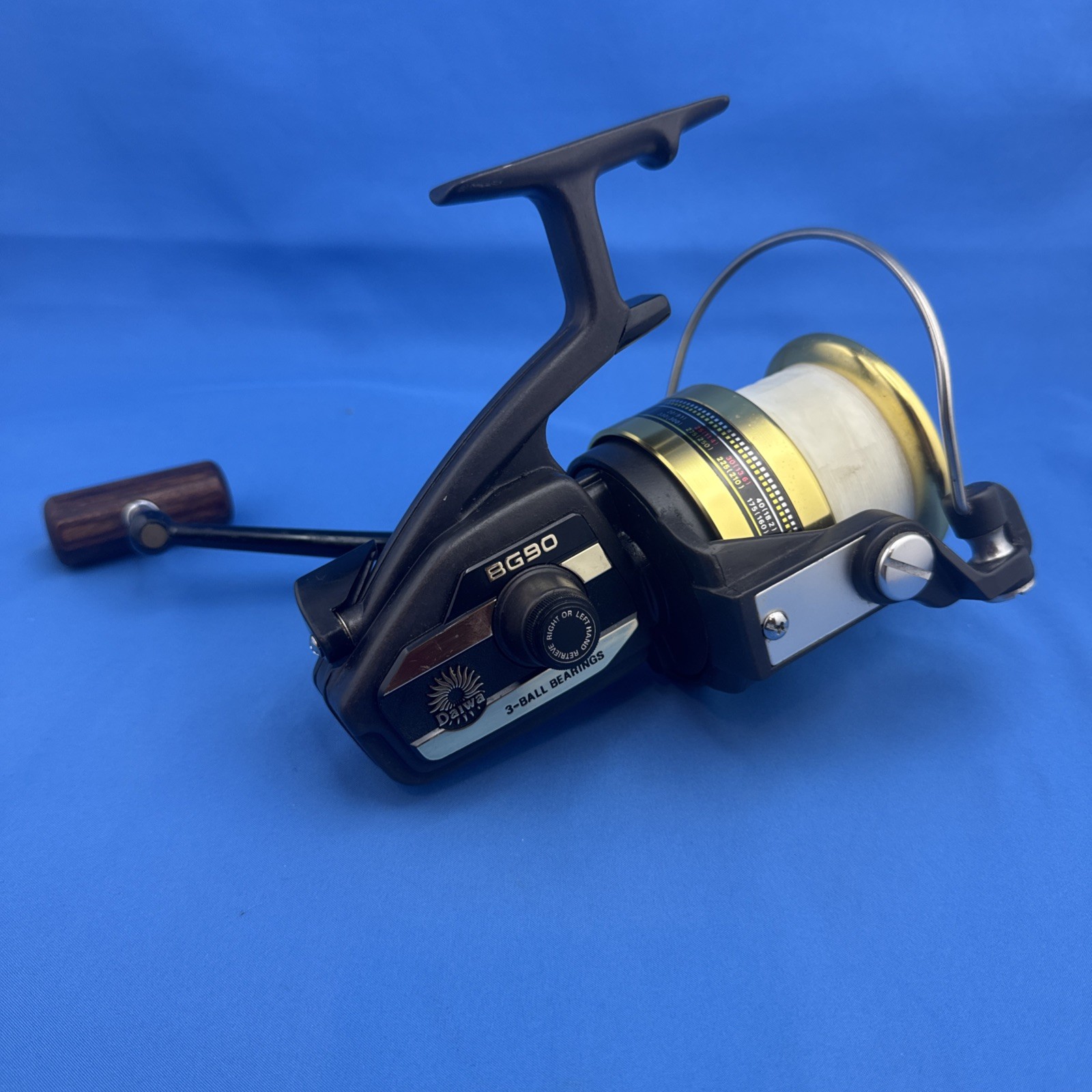 DAIWA BG90 Spinning Fishing Reel, Large Saltwater, Old School Tank